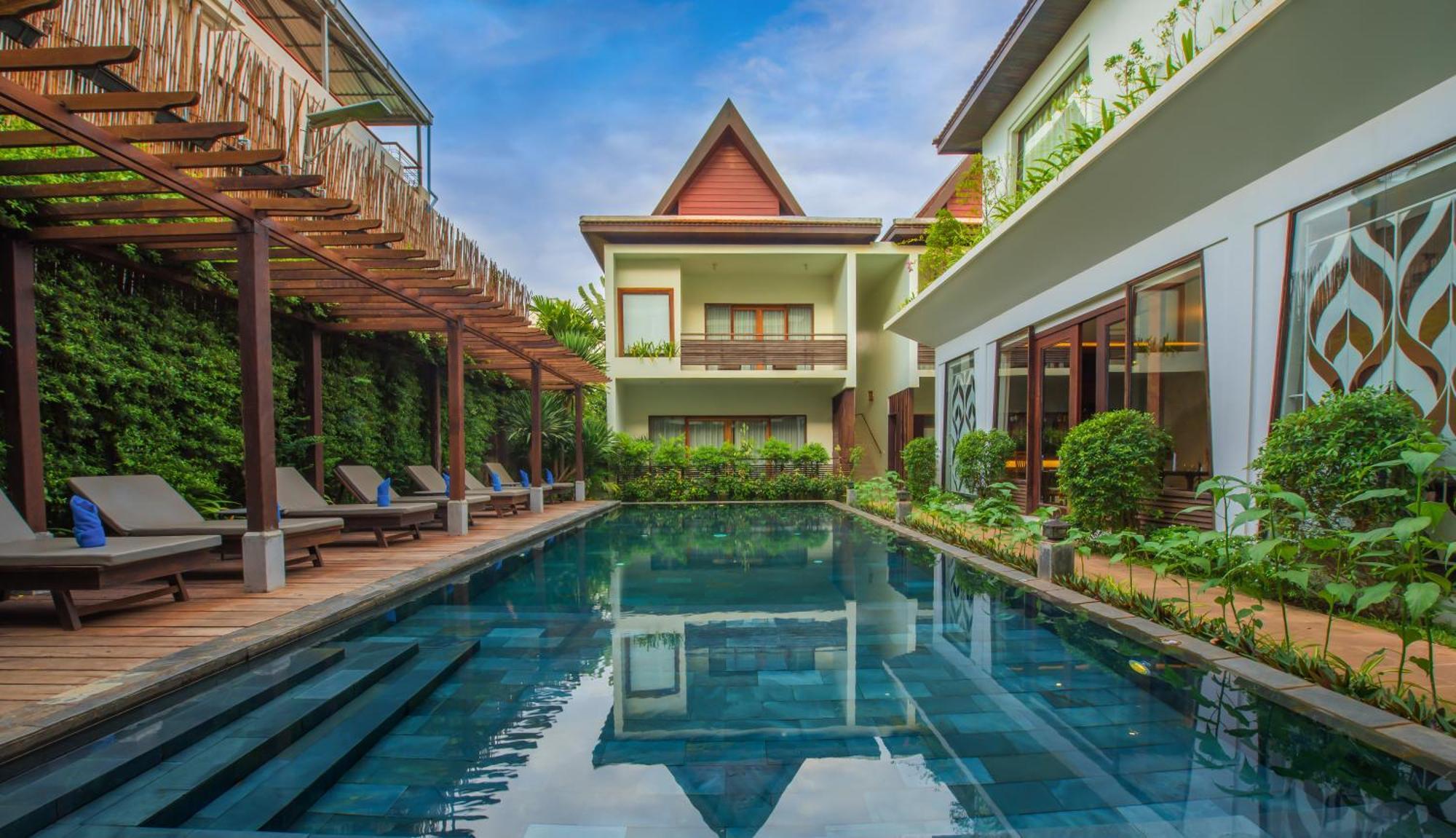 Siemreap Vasinh Residence เสียมราฐ ภายนอก รูปภาพ